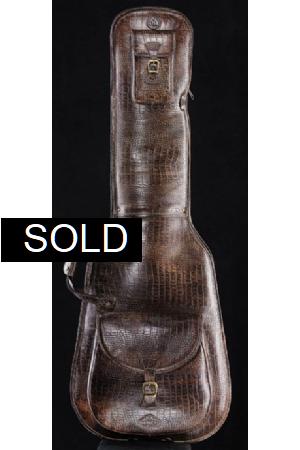 Harvest Bass Bag Buffalo brown w/small croco embossing Harvest Bass Bag Buffalo brown w/small croco embossing